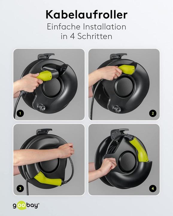 Produktbild Goobay Kabelaufroller