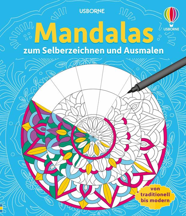 Mandalas zum Selberzeichnen und Ausmalen