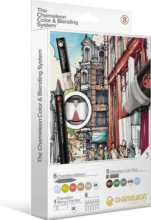 Blu chiaro, Grigio, Grigio scuro, Marrone scuro, Rosso, Talpa, Verde oliva, Verde scuro