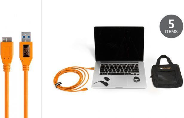 Produktbild Tether Tools USB A – USB Micro (4.60 m, USB 3.0)