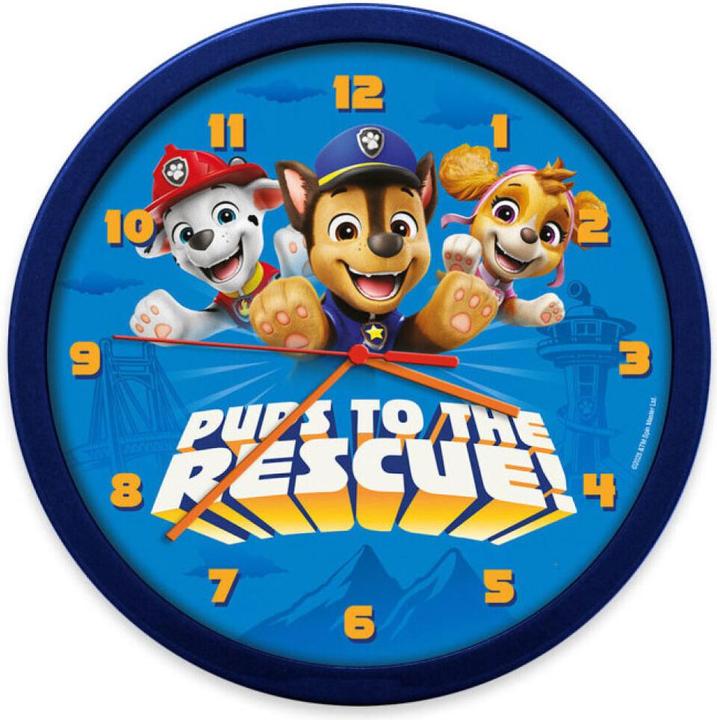 Productafbeelding Kids Euroswan Paw Patrol Wanduhr (25 cm)