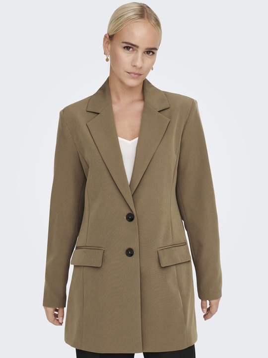 Produktbild Only Lang geschnitten Reverskragen Blazer Blazer (40)