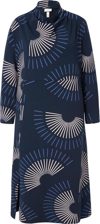 Actual product image Ulla Popken Eco Cotton Abstract Print Sweatshirt Dress (46, 48)