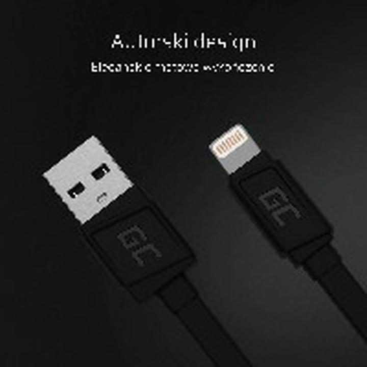 Produktbild GreenCell USB A — Lightning (0.25 m)