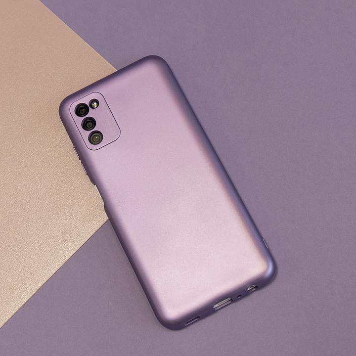 Actual product image OEM Metallic case for Motorola Moto G14 violet (Motorola Moto G14)