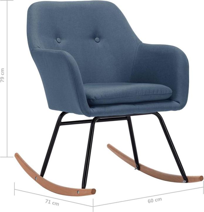 Immagine prodotto vidaXL Schaukelstuhl