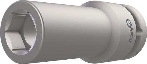 Immagine prodotto ASW Chiave elettrica a bussola 740 L 3/4 ″ esagonale Larghezza trasversale 17 mm Lunghezza 95 mm (17 mm)