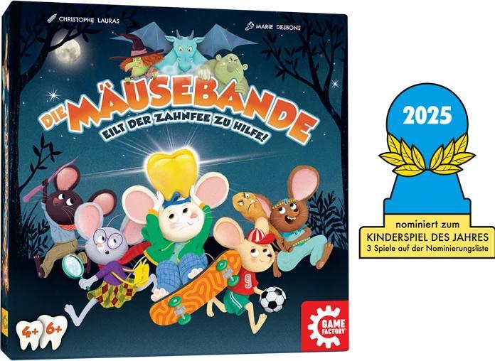Productafbeelding Game Factory De muizenbende (Duits)