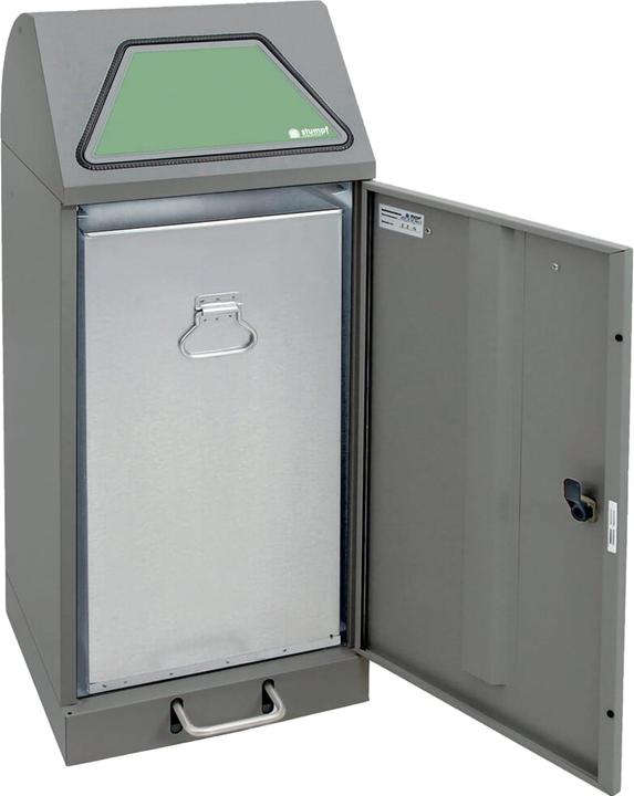 Image du produit kaiserkraft Collecteur de déchets, trappe actionnée au pied (75 l)