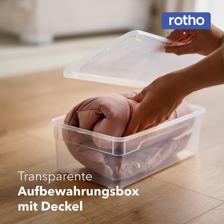 Actual product image Rotho Set Clearbox Lady Shoe 5l CLEAR (5 l, 6x)