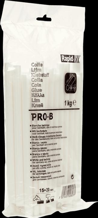 Valori nutrizionali e ingredienti Rapid Colla in stick PRO-B Ø12x190mm 1,0 kg, sacchetto