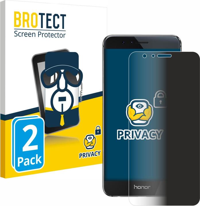 Actual product image BROTECT Anti-spy privacy film Blue light protection film (2 Piece, Honor 8)