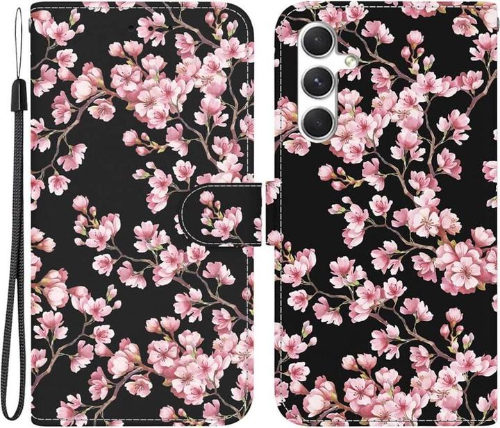 Actual product image Cover-Discount Galaxy S25 - Tasche Hülle mit Blüten Motiv (Samsung Galaxy S25)