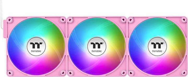 Produktbild Thermaltake TT CT120 EX Reverse ARGB PC Cooling Fan 3 Pack Pink (120 mm, 3 x)