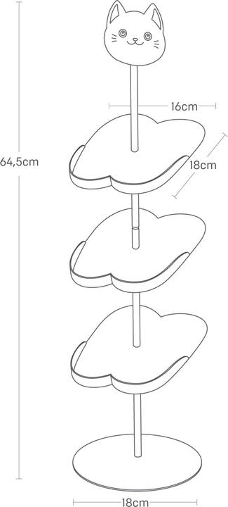 Image du produit Yamazaki Étagère à chaussures pour enfants - (18 x 18 x 64,5 cm)