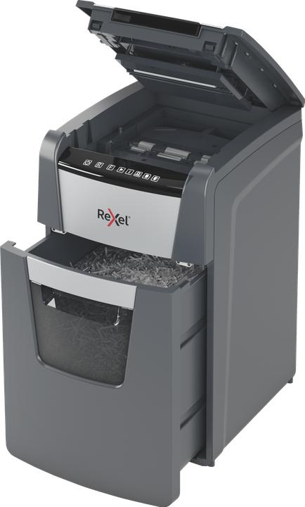 Actual product image Rexel Optimum AutoFeed+ 130X shredder particle cut 4 x 28 mm 44 l number of sheets (max.): 130 Sich (Particle cut)