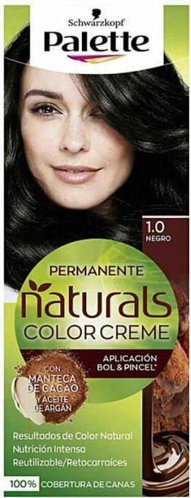 Palette NATURAL tinte #1.0-black (1.0)