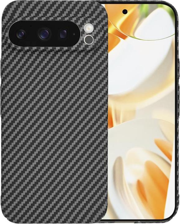 Actual product image Techsuit - Carbonite FiberShell - Google Pixel 9 Pro - Black (Google Pixel 9 Pro)