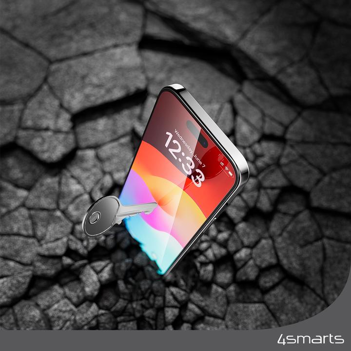 Actual product image 4smarts Second Glass (1 Piece, Apple iPhone 15 Plus)