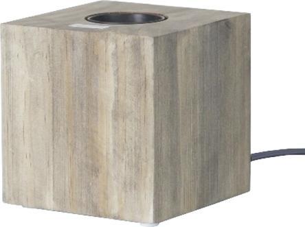 Scharnberger+Hasenbein 88901 Cubo di legno per illuminazione 90x90mm con (E27)