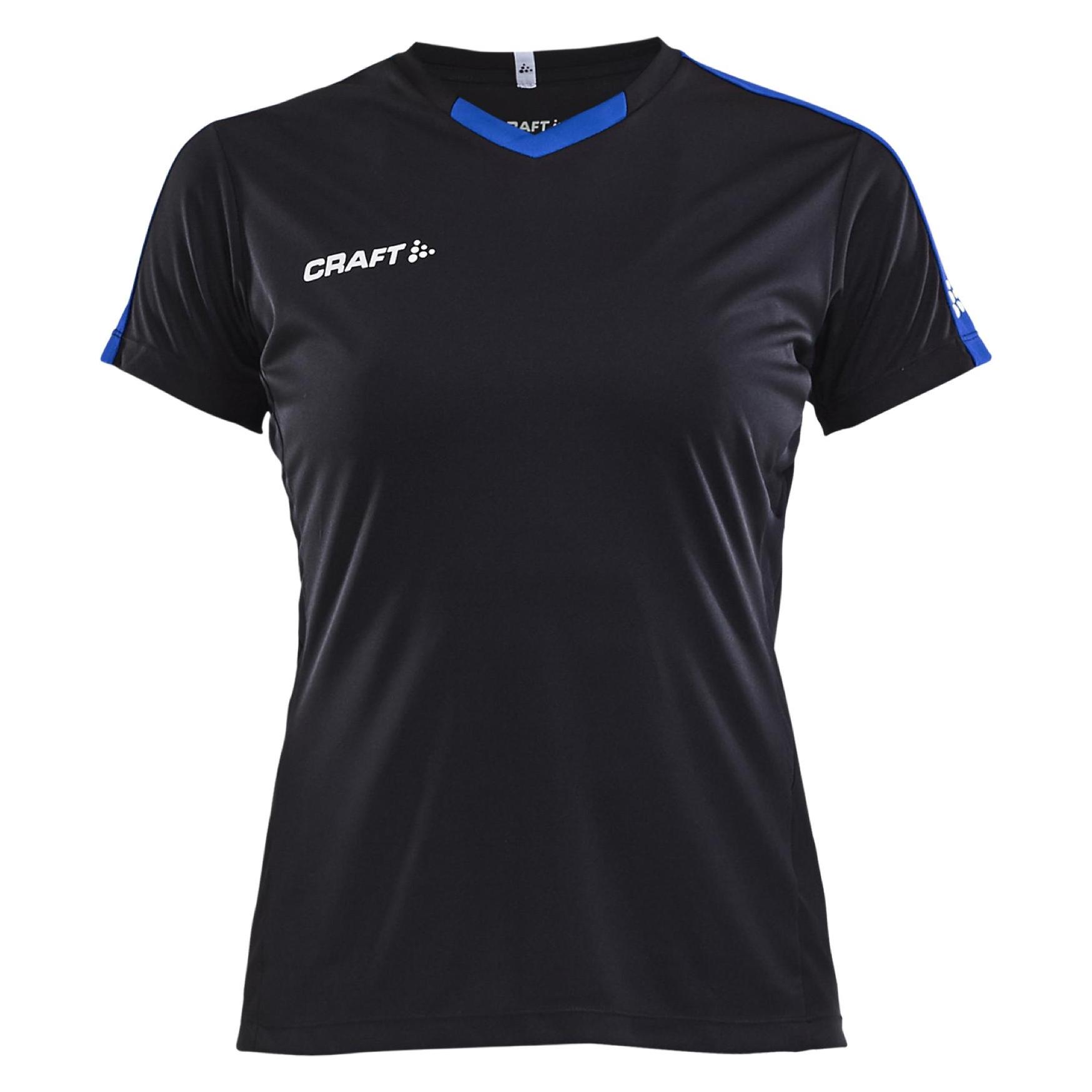 Craft, Damen, Sportshirt, Progress Jersey Contrast W (S), Schwarz, S