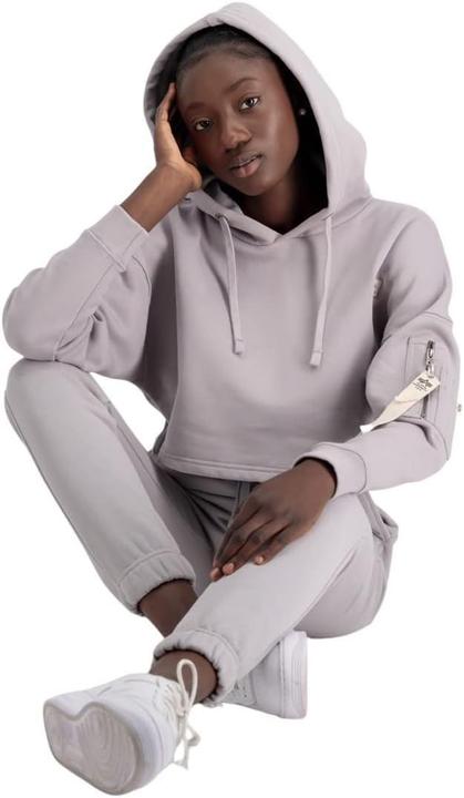 Produktbild Alpha Industries Felpa con Cappuccio Corta Organics (S)