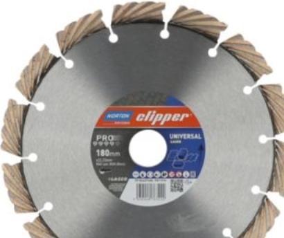 Produktbild Saint-Gobain Diamantklinge 180x22.23mm - Universalklinge t/letvaegtsbeton samt våd- eller tør-skaering