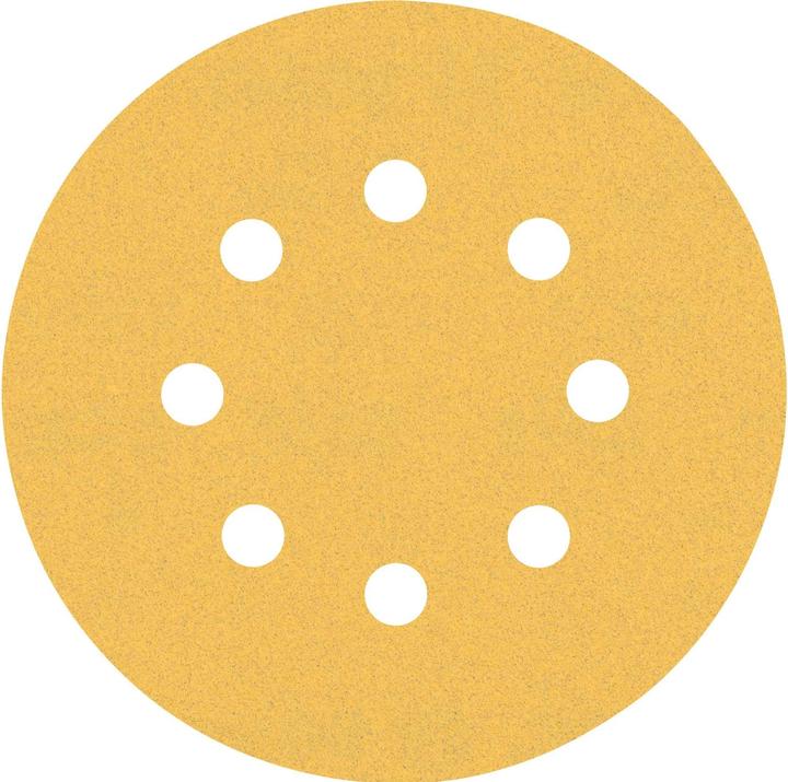 Productafbeelding Bosch Professional Zubehör Expert C470 Schuurpapier met 8 gaten voor excentrische schuurmachine, 125 mm, G 120, 5 stuks. (120)