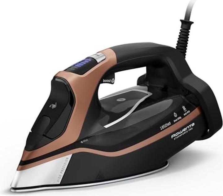 Produktbild Rowenta DW9520 Steamforce Pro Dampfbügeleisen schwarz/bronze (3200 W, 300 g/min)