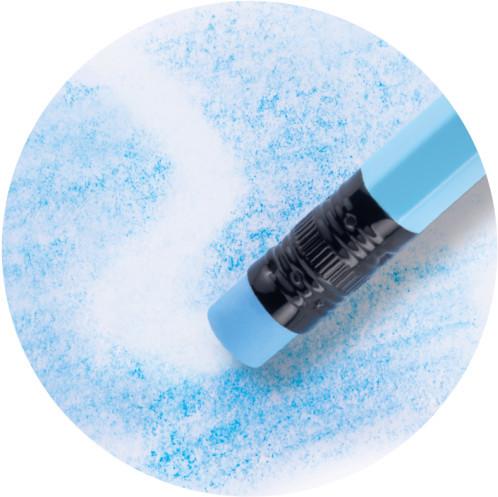 Actual product image Pelikan Crayons with eraser (12x)