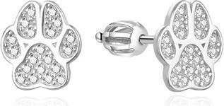 Image du produit Agato Boucles d'oreilles en argent Paw AGUP3548S