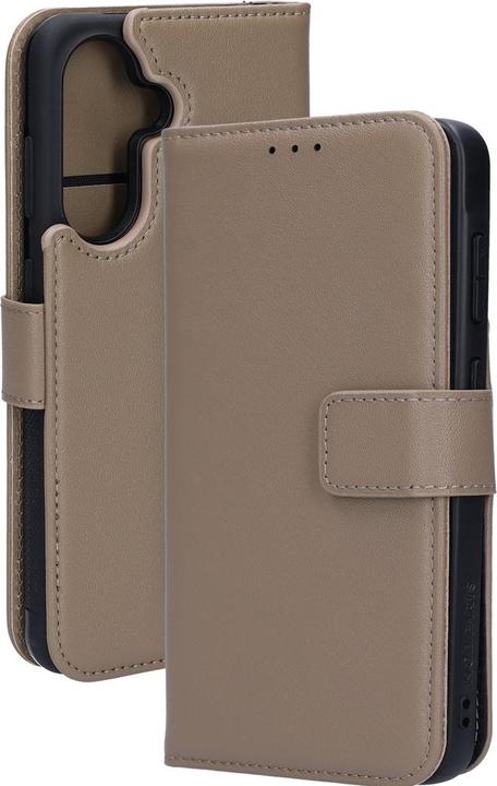 Actual product image Mobiparts Leather 2 in 1 Wallet Case Samsung Galaxy A56 Taupe (Samsung Galaxy A56)