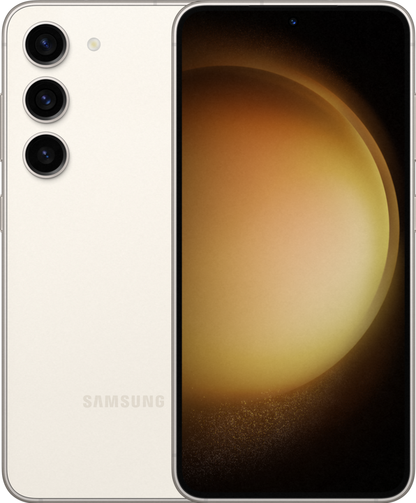 Actual product image Samsung Galaxy S23 (256 GB, Cotton Flower, 6.10", SIM + eSIM, 50 Mpx, 5G)