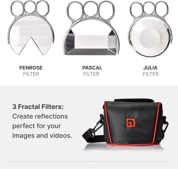 Produktbild Fractals Fractal Filters Classic Prismatic Camera Filters, Pack of 3 (77 mm)