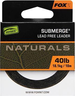 Fox Naturals Submerge Leader 10 m/40lb/18,1 kg (18.14 kg)