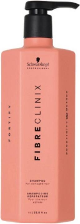Actual product image Schwarzkopf Fibre Clinix - Fortify Shampoo (1000 ml, Liquid shampoo)