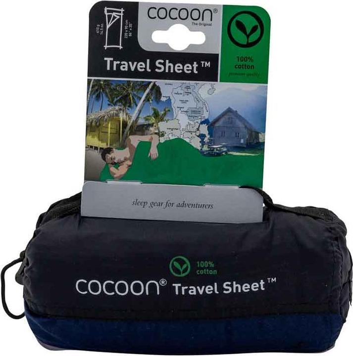 Actual product image Cocoon TravelSheet Cotton (220 cm)