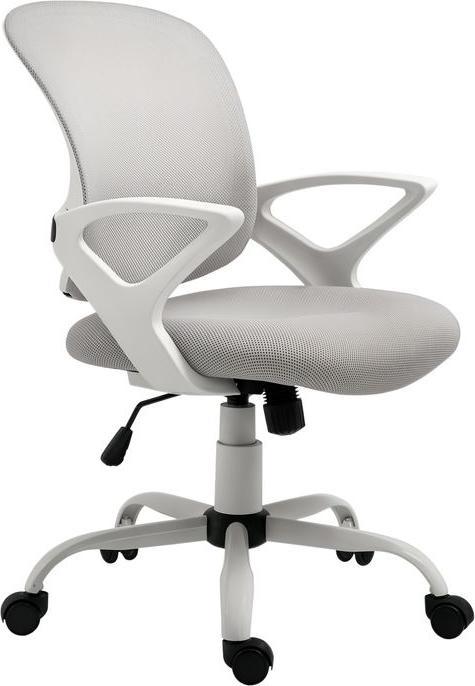 Produktbild Swisshandel24 Bürostuhl, Schreibtischstuhl mit Rollen, ergonomisch, höhenverstellbar, Grau