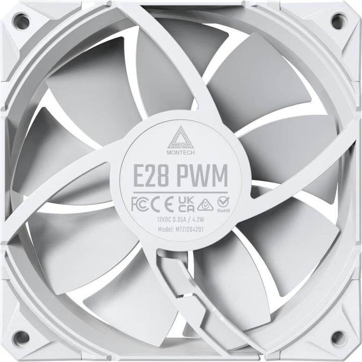 Produktbild Montech HS02 (weiss, Tempered Glass x 2) (ATX)