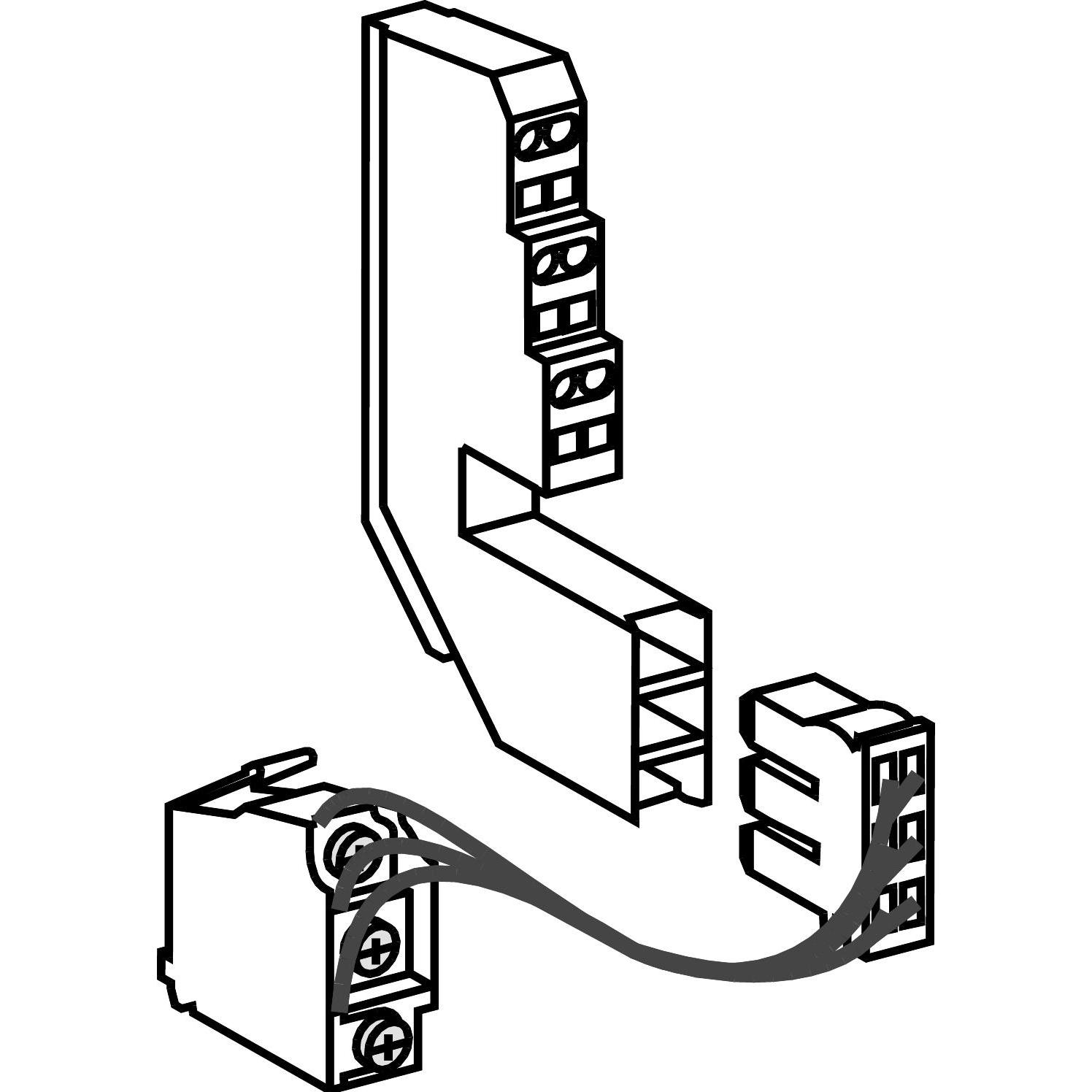 Schneider Electric Hilfsschalterblock 1S 1Ö 5A/AC Schraub 33802, Automatisierung