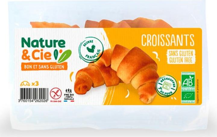 Actual product image Nature et Cie Croissants (3 pcs., 173 g)