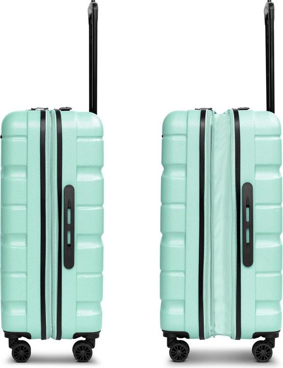 Immagine prodotto Franky Carrello Munich 4.0 a 4 ruote M 66 cm con piega ad espansione (74 l)