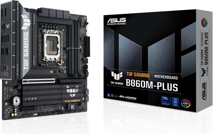 Productafbeelding ASUS TUF GAMING B860M-PLUS (LGA 1851, Intel B860, mATX)