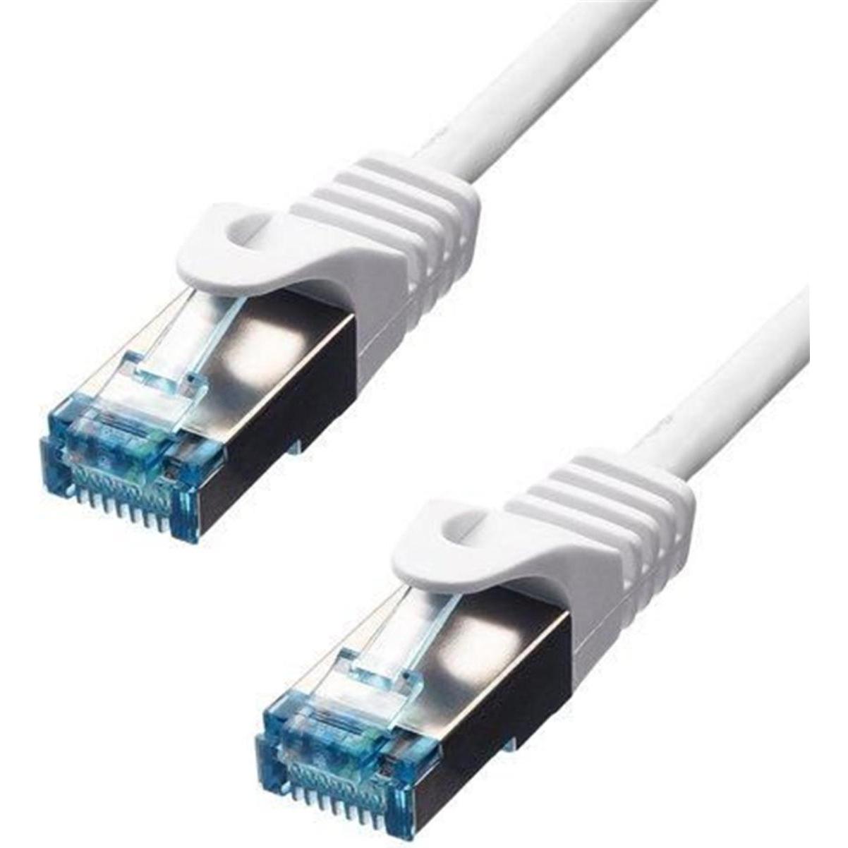 ProXtend S/FTP CAT6A LSZH AWG 26 CU White 15M (S/FTP, CAT6a, 15 m), Netzwerkkabel