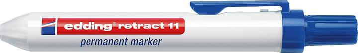 Produktbild Edding Permanent Marker 11 blau (Blau, 3 mm, 1 x)