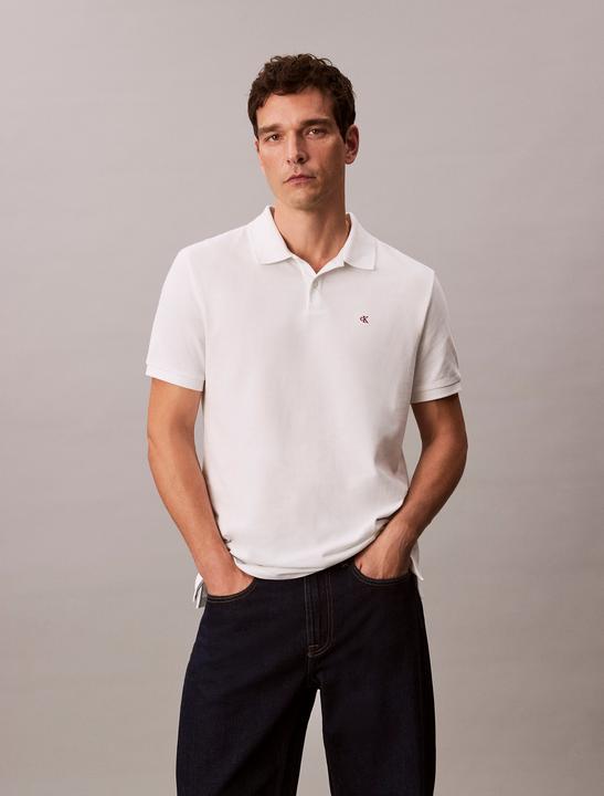 Image du produit Calvin Klein Jeans Ss Monogram Pique Polo (M)