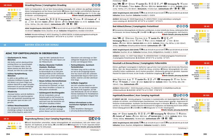 Image du produit Adac Campingführer Deutschland/Nordeuropa 2025 (Allemand, 2024)