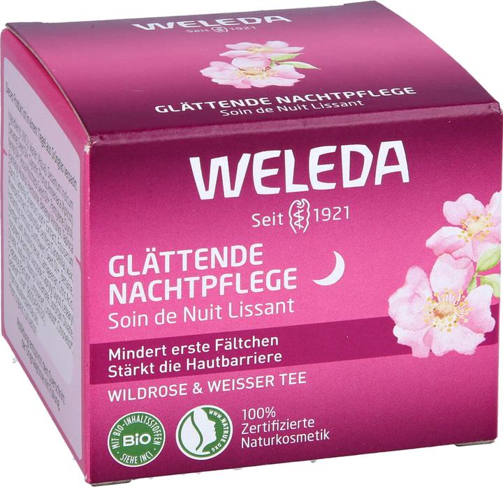 Actual product image Weleda Glättend Nachtpflege (40 ml, Night cream, Up to SPF 10)