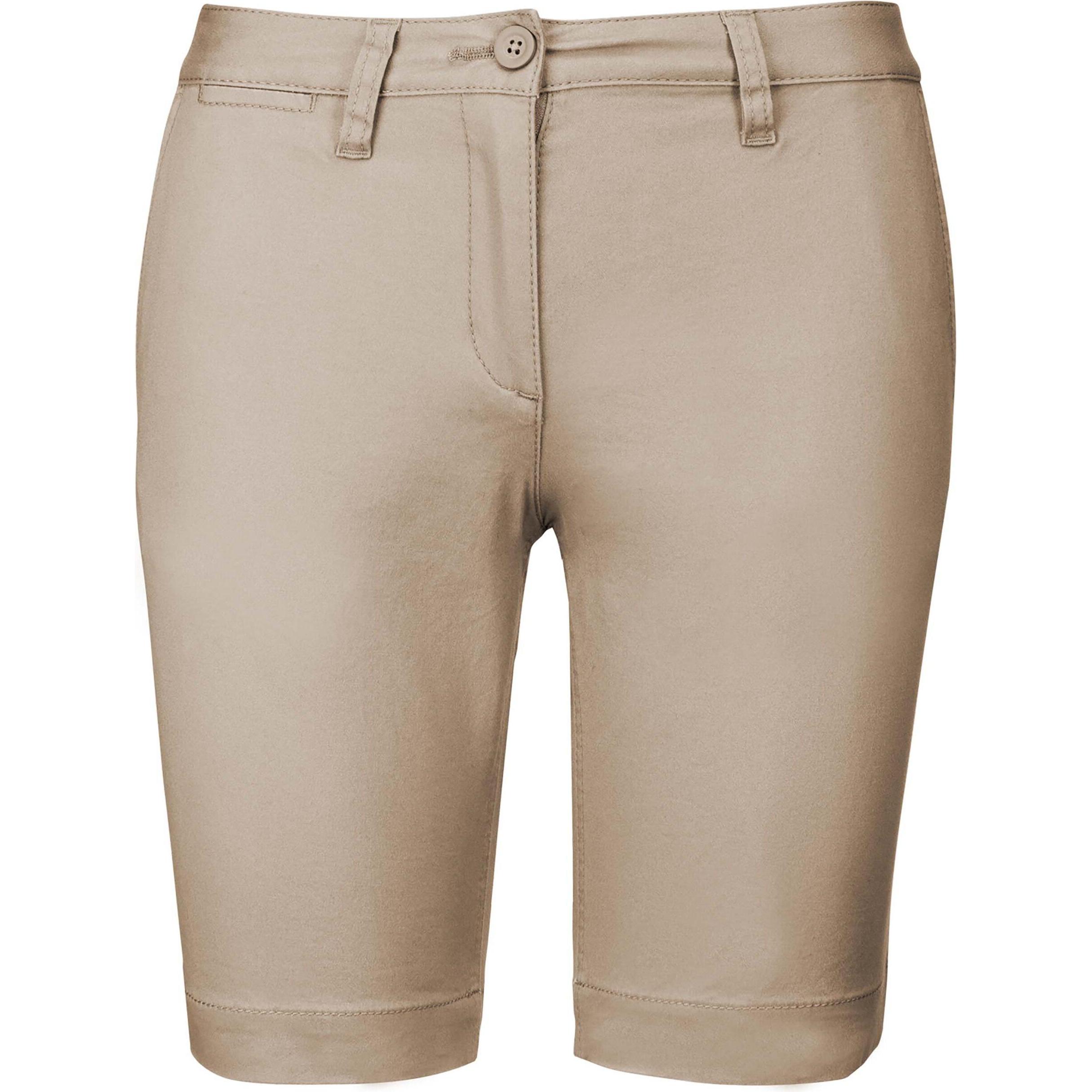 Kariban, Damen, Shorts, Chino, Beige, (38)