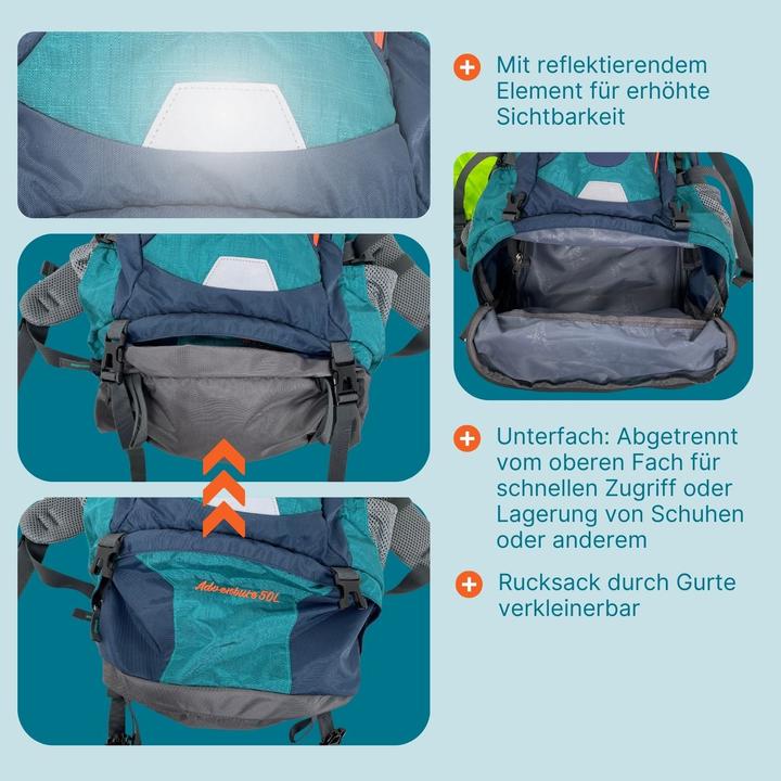 Immagine prodotto Hermex Outdoorrucksack (50 l)